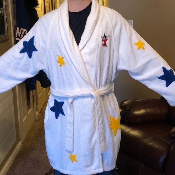 Disney Other - DisneyWorld Terry Bathrobe Sorcerer Mickey